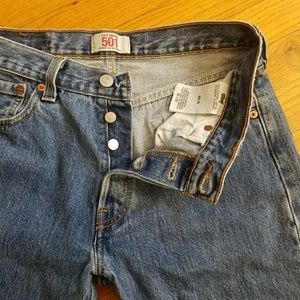 501 Levi's Original Vintage Button Fly